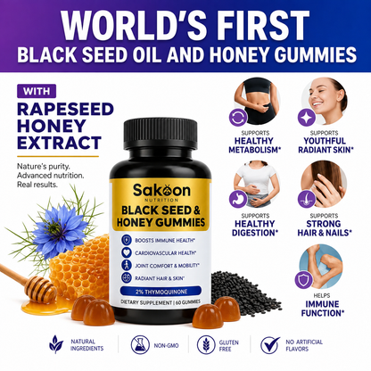 Black Seed Oil & Honey Gummies
