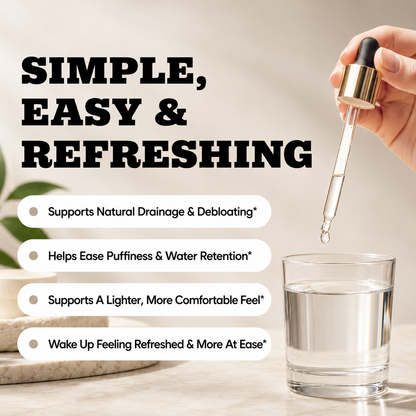 Lymphatic Drainage Drops - Release Trapped Fluid