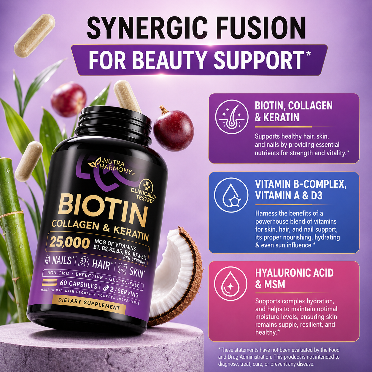 Start Your 3-Phase Beauty Journey Today — For Strong Nails, Glowing Skin and Luscious Hair